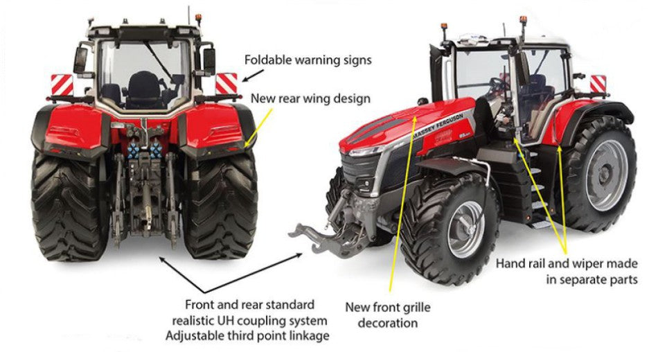 Trattore Massey Ferguson 9S.425 Production Version – Universal Hobbies 1:32