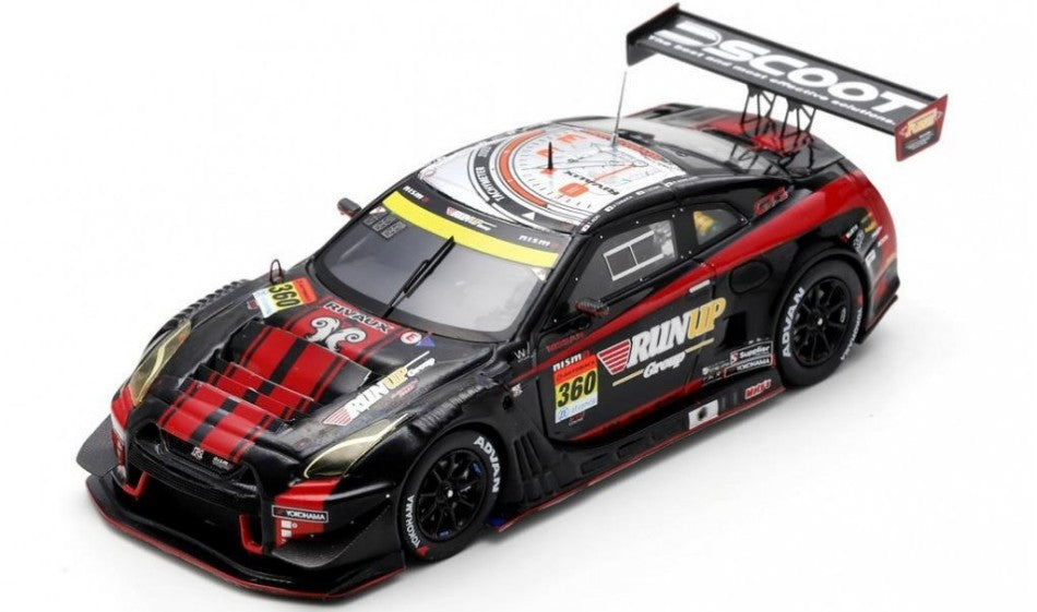 Runup Gt-r N.360 Super GT300 2024 Otaki-aoki-arakawa-tanaka – Spark Model 1:43