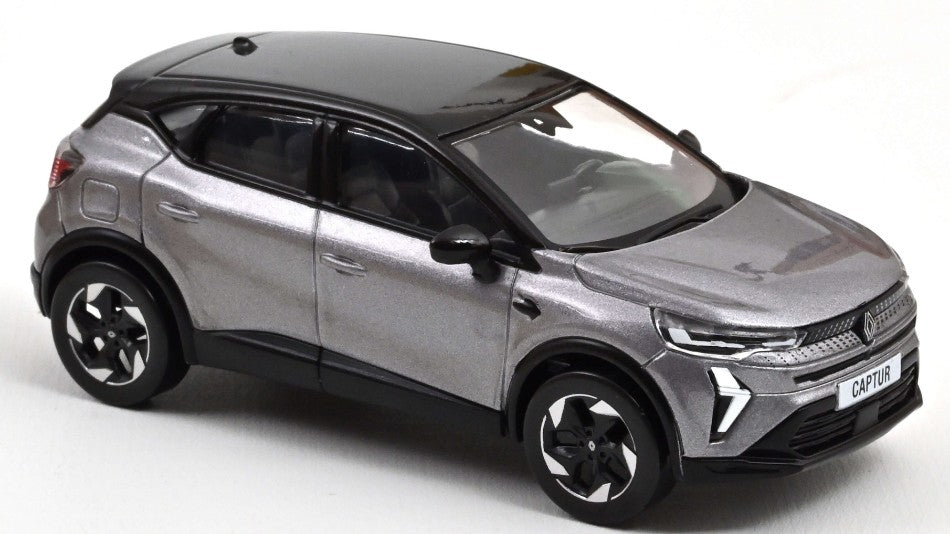 Renault Captur 2024 Oyster Grey & Black – Norev 1:43