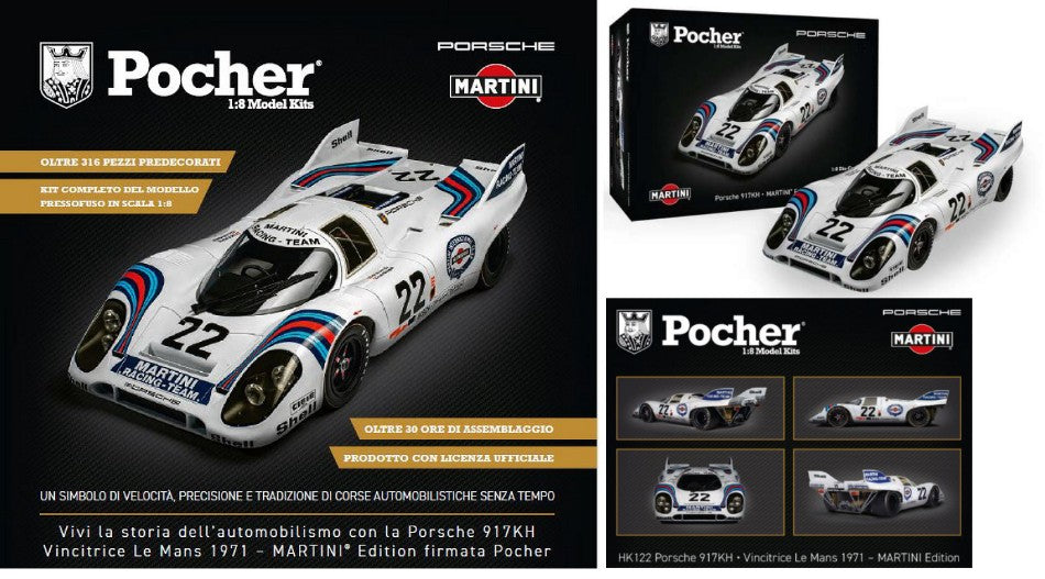 Porsche 917K N.22 Winner 24 H Le Mans 1971 Marko-van Lennep Kit – Pocher 1:8