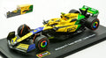 Mclaren Mcl 38 N.4 4th Monaco GP 2024 L.NORRIS-SENNA 30th Signature – Burago 1:43