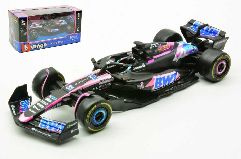 Bwt Racing Alpine A524 N.31 2024 Esteban Ocon – Burago 1:43