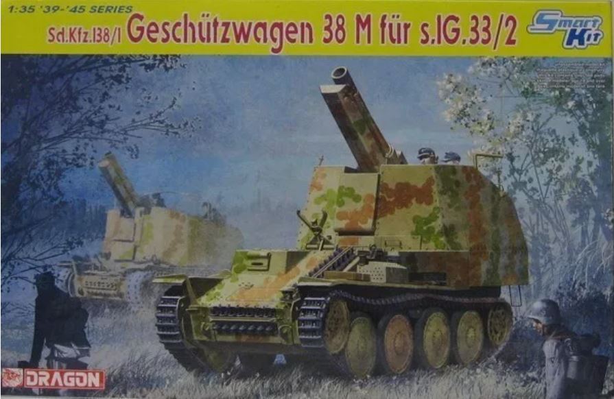 Sd.Kfz.138/1 Geschutzwagen 38 M Fur s.IG.33/2 Smart Kit – Dragon 1:35