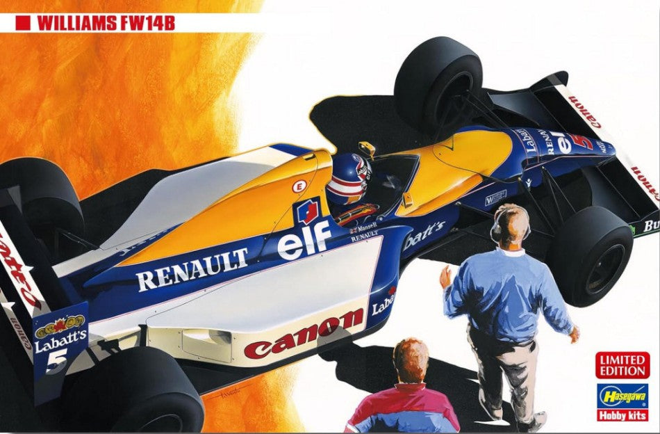 Williams FW14B 1992 N.MANSELL/R.PATRESE Kit – Hasegawa 1:24