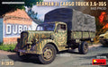German 3t Cargo Truck 3,6-36S Mid Prod. Kit – Miniart 1:35