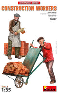 Construction Workers With Accessories Kit – Miniart 1:35
