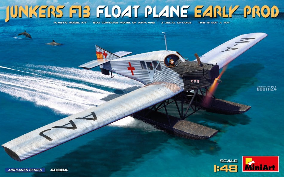 Junkers F13 Float Plane Early Prod. Kit – Miniart 1:48