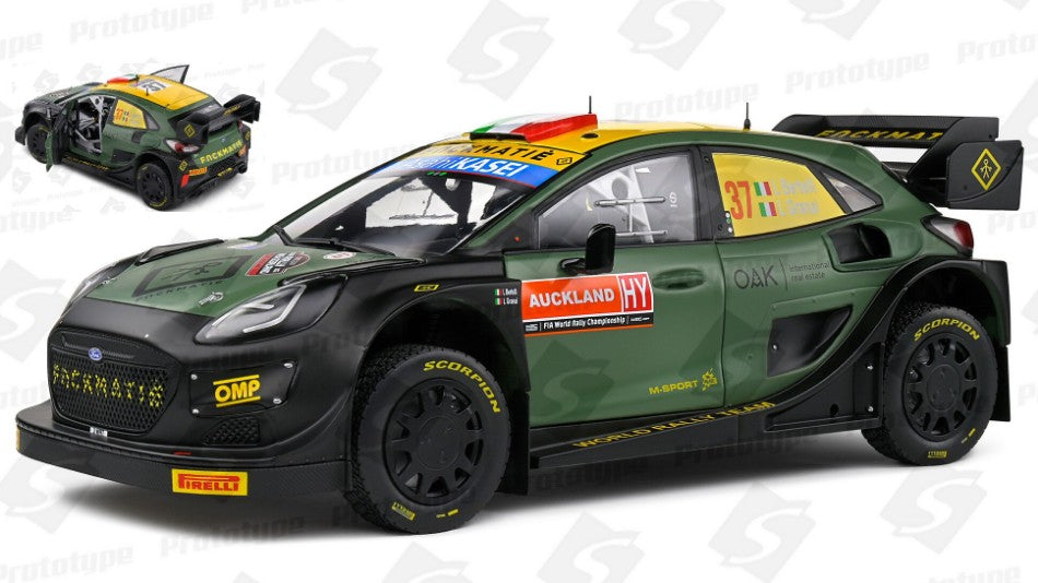 Ford Puma Rally 1 N.37 Rally New Zealand 2022 Bertelli-Granai 1:18 – Solido