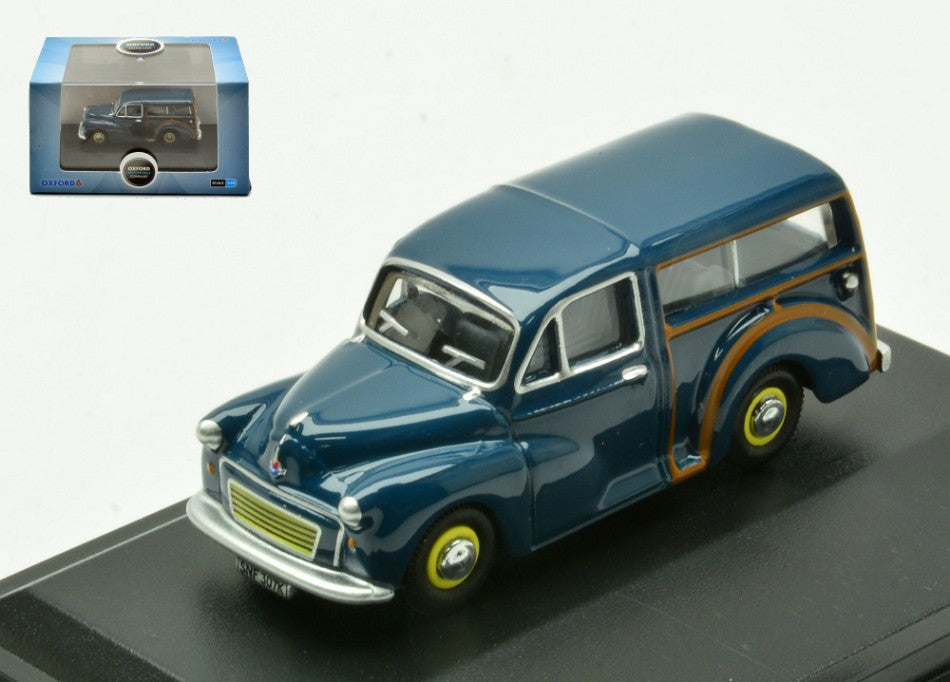 Morris Minor Traveller Cerulean Blue – Oxford 1:76