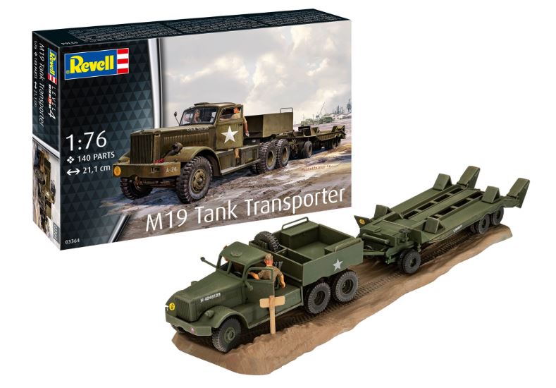 Trasportatore Di Carri Armati M19 Tank Transporter Kit – Revell 1:76