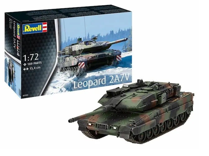 Leopard 2A7V Model Set Kit – Revell 1:72