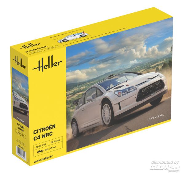 Citroen C4 WRC Kit – Heller 1:24