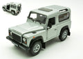 Land Rover Defender 90 1984 Silver – Welly 1:24