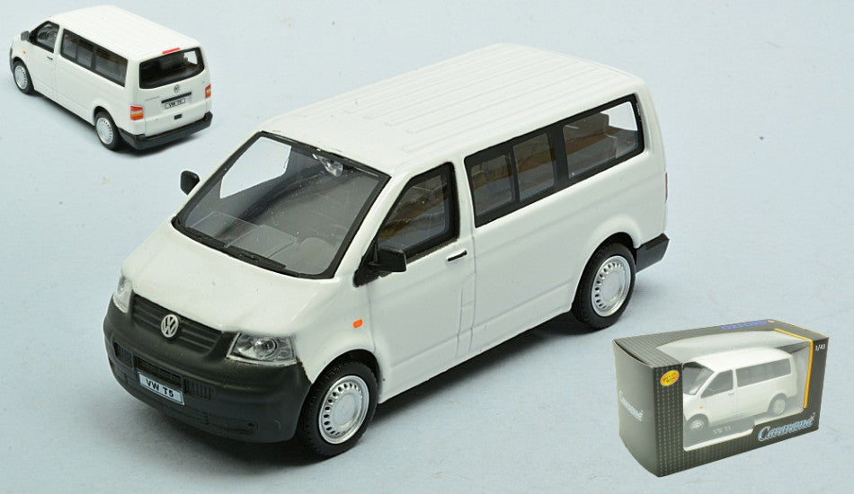 VW T5 Window Mini Bus 2010 White – Cararama 1:43