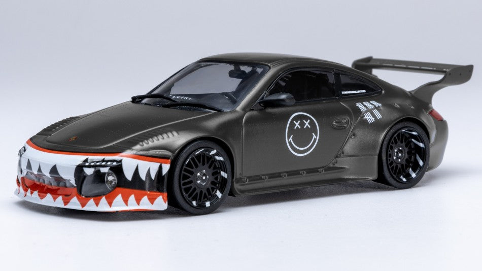 Porsche 911 (997) Old & New 2020 Grey – Ixo Model 1:43