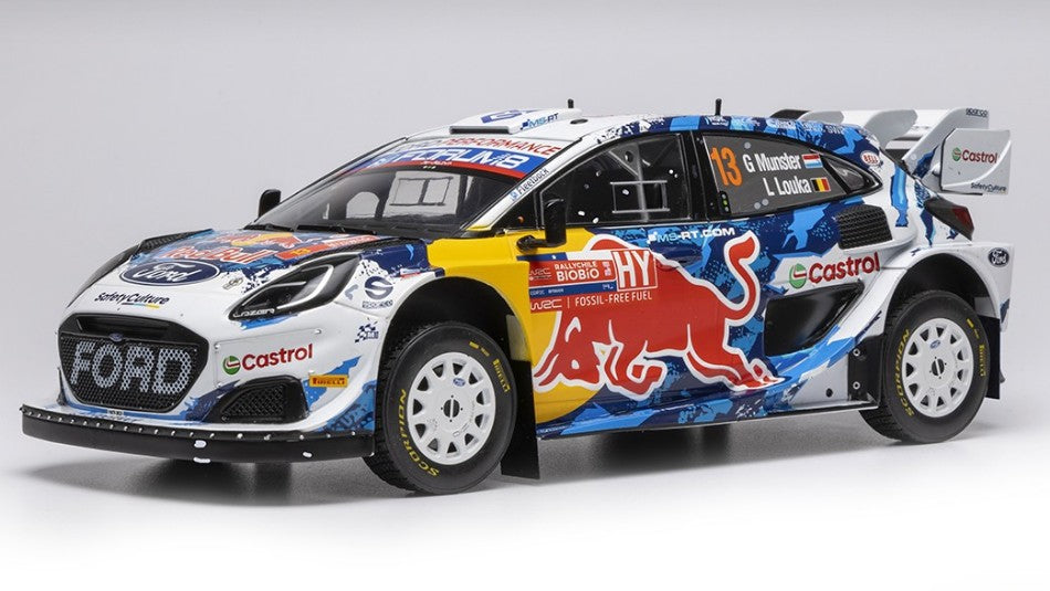 Ford Puma N.13 Rally1 Chile 2024 Munster-Louka 1:18 – Ixo Model