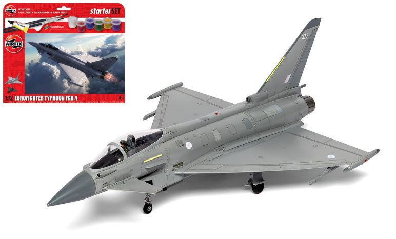 Eurofighter Typhoon Fgr 4 Starter Set Kit – Airfix 1:72