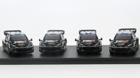 Toyota Gr Yaris RALLY1 Hybrid Rally Wm 2024 Set – Ixo Model 1:43