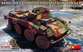 Sd.Kfz.234/1 Schwerer Panzerspähwagen (2 Cm). Late Mod Kit – Miniart 1:35