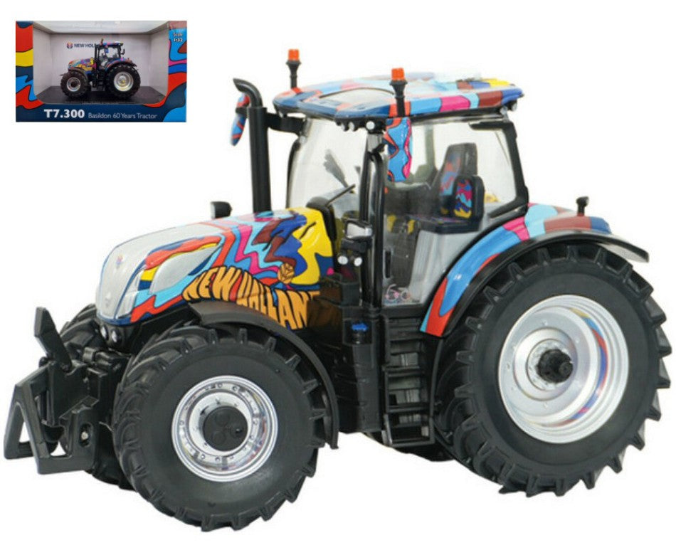 Trattore New Holland T7.300 60 Years Anniversary "groowy" – Britains 1:32