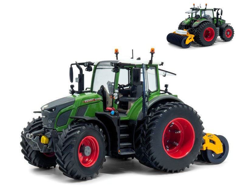 Trattore Fendt 620 Vario 6 Wheels + Erpice Dischi Holaras Stego 285 – Universal Hobbies 1:32