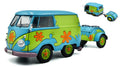Volkswagen T1 Van Kool Combi "Ghosthunters" With Trailer 1950-2024 1:18 – Solido