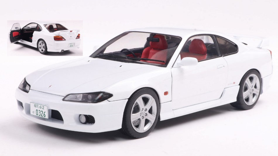 Nissan Silvia (S15) Coupe Spec-r Aero 1999 White – Solido 1:18