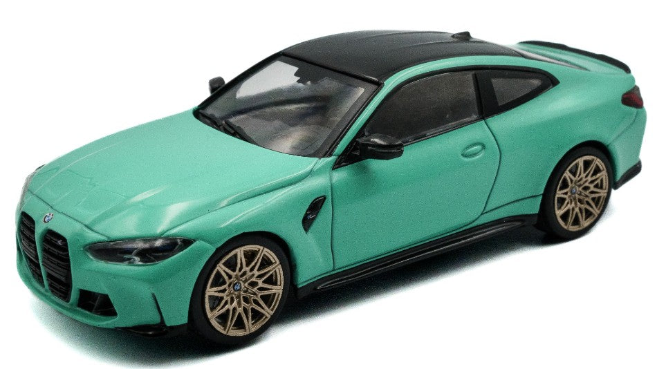 BMW 4-SERIES M4 Coupe Competition (G82) 2023 Mint Green – Solido 1:43