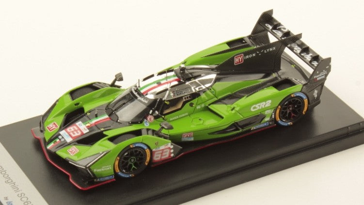 Lamborghini SC63 N.63 Le Mans 2024 Bortolotti-mortata-kvyat – Looksmart 1:43