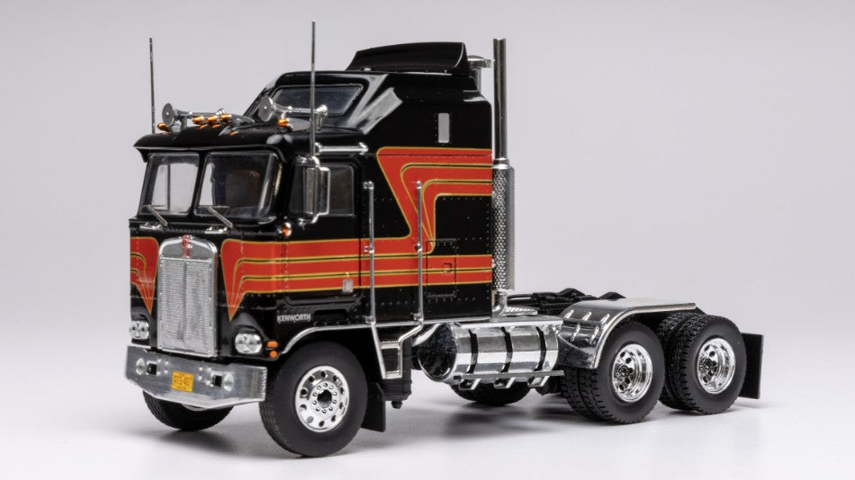Kenworth K 100 Aerodyne 1976 Black/red – Ixo Model 1:43