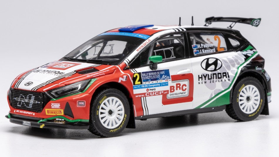 Hyundai i20 N N.2 RALLY2 De Serras De Fafe 2023 Paddon-kennard – Ixo Model 1:43