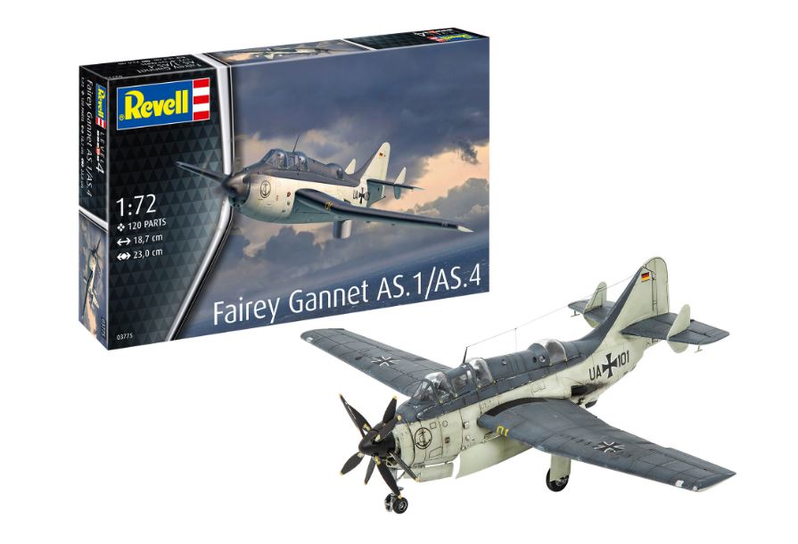 Fairey Gannet AS.1/AS.4 Kit – Revell 1:72