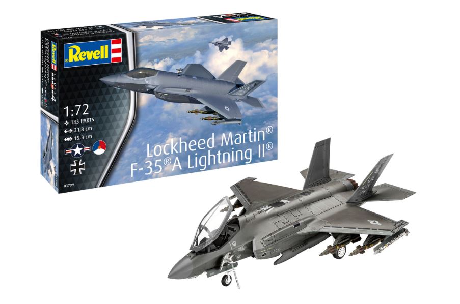 Lockeed Martin F-35A Kit – Revell 1:72