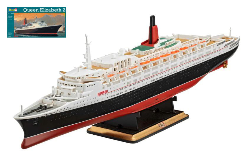 Queen Elizabeth 2 Kit – Revell 1:1200