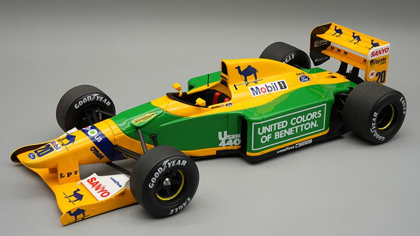 Benetton B192 N.20 British GP 1992 M.BRUNDLE – Tecnomodel 1:18