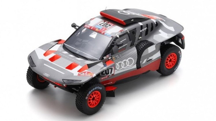Audi Rs Q E-tron N.207 Dakar Rally 2023 Sainz-cruz – Spark Model 1:18