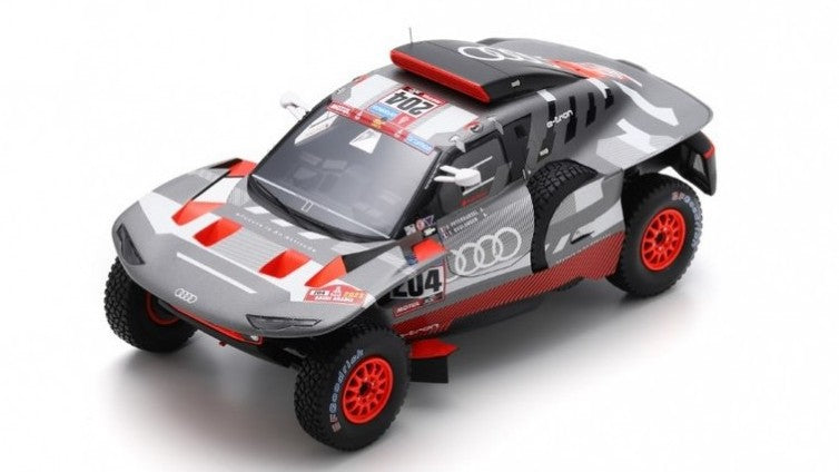 Audi Rs Q E-tron N.204 Dakar Rally 2023 Peterhansel-boulanger – Spark Model 1:18