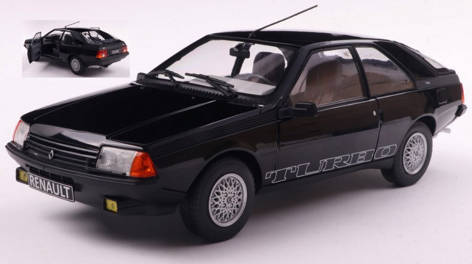 Renault Fuego Turbo Coupe 1980 nero 1:18 – Solido