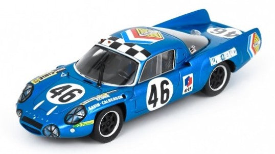 Alpine A210 N.46 24 H Le Mans 1969 A.LEGUELLEC-B.TRAMONT – Spark Model 1:43