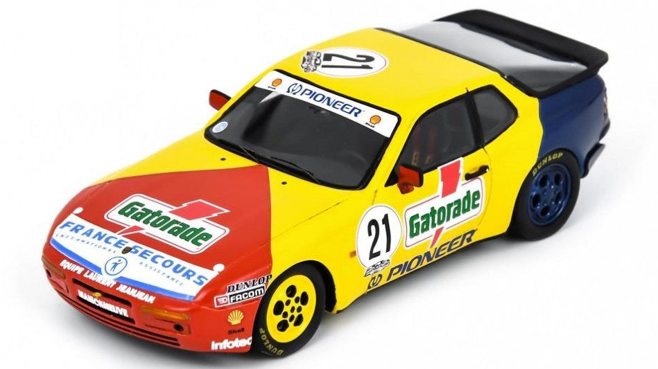 Porsche 944 Cup N.21 Champion De France 1990 Michel Maisonnneuve – Spark Model 1:43