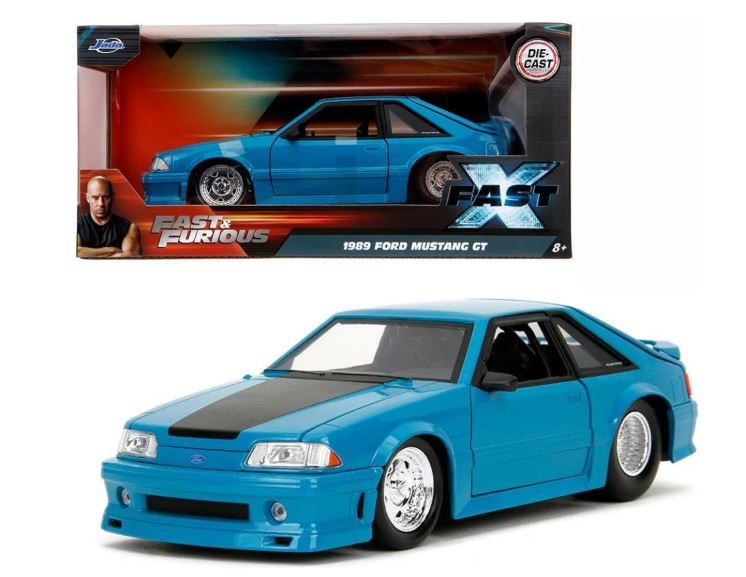 Ford Mustang GT Fast & Furious Blue – Jada Toys 1:24