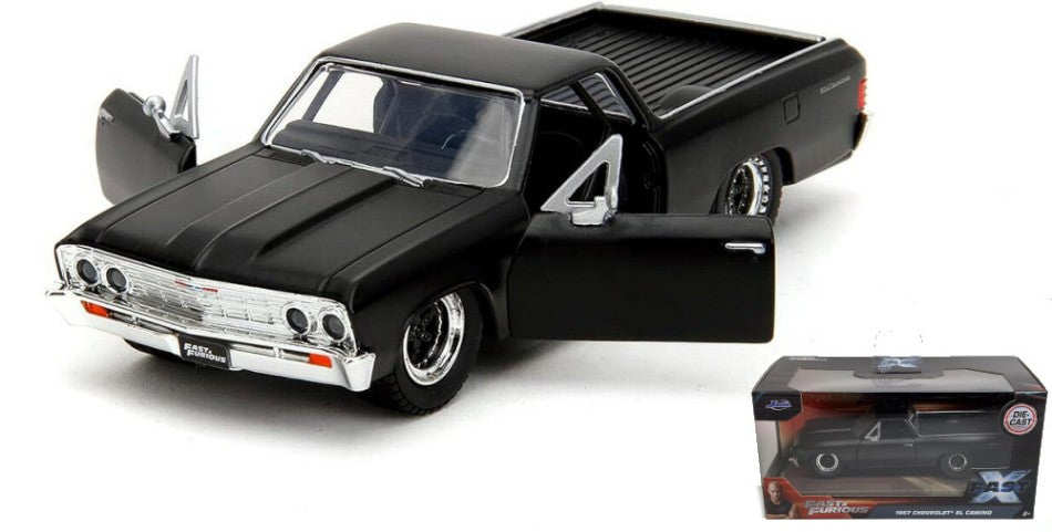 Chevrolet El Camino Fast & Furious Matt Black – Jada Toys 1:32