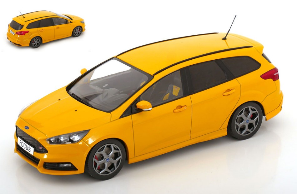 Ford Focus St Turnier 2014 Yellow – ModelCarGroup 1:18