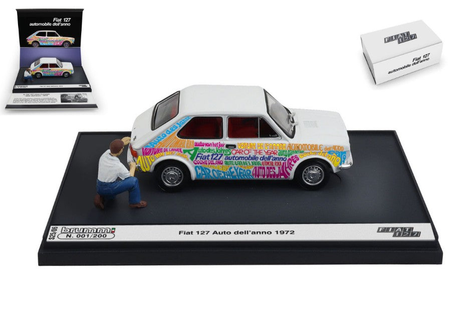 Fiat 127 1a Serie 1971 Auto Dell'anno 1972 – Brumm 1:43