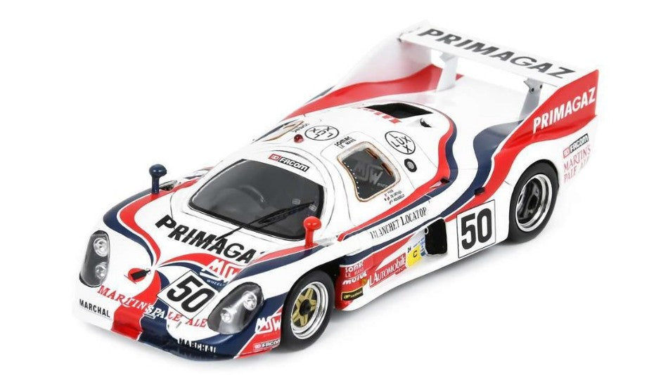 Rondeau M382 N.50 15th 24 H Le Mans 1984 Yver-de Dryver-rousselot – Spark Model 1:43
