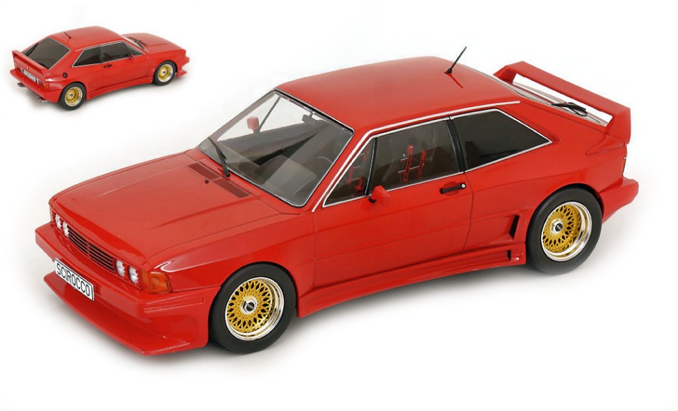 VW Scirocco Rieger Gto 1980 Red – ModelCarGroup 1:18
