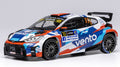 Toyota Gr Yaris RALLY2 Wm N.11 Rally Ypres 2024 Loix-tsjoen – Ixo Model 1:43