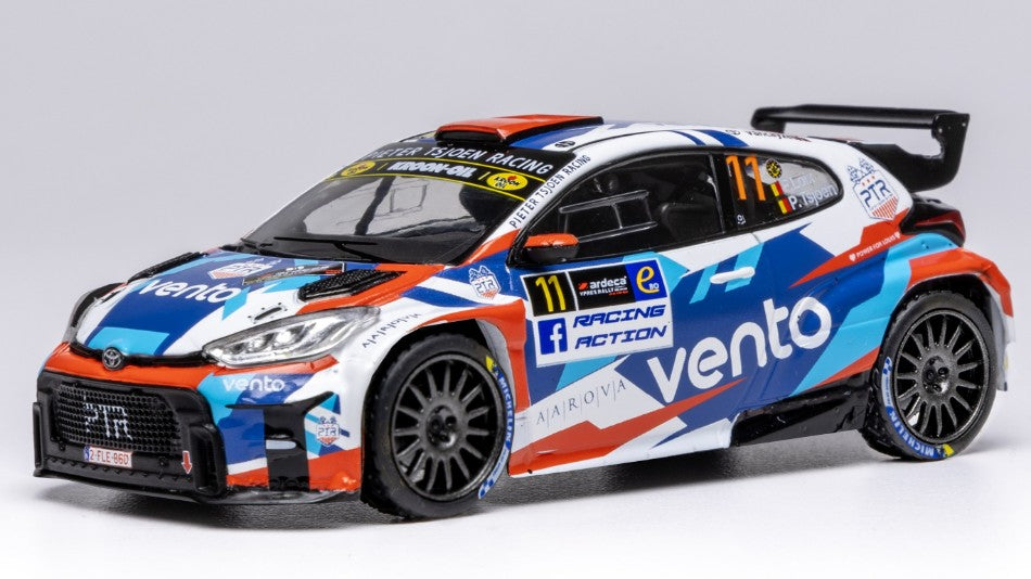 Toyota Gr Yaris RALLY2 Wm N.11 Rally Ypres 2024 Loix-tsjoen – Ixo Model 1:43