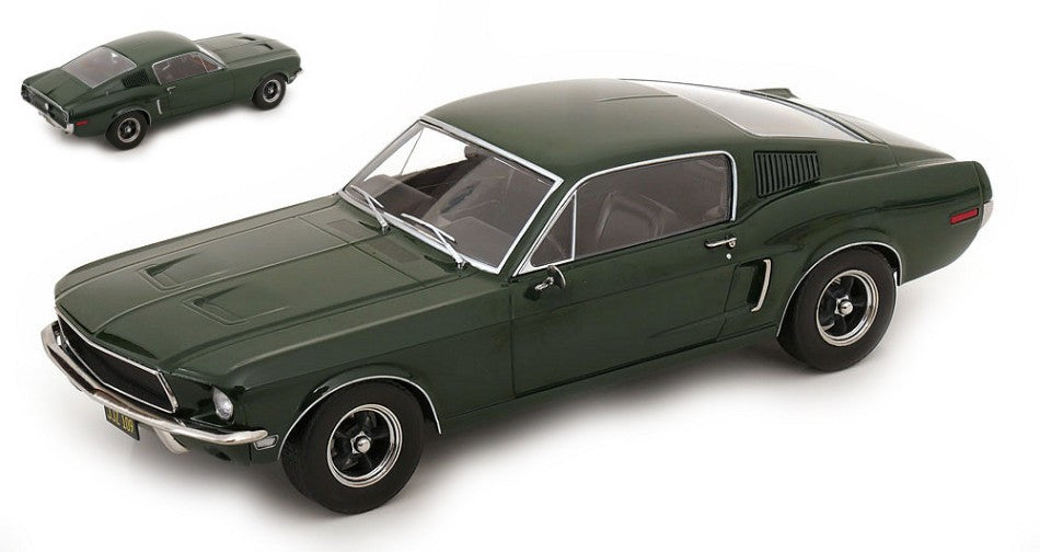 Ford Mustang GT Fastback Bullit 1968 Dark Green – KK Scale 1:18
