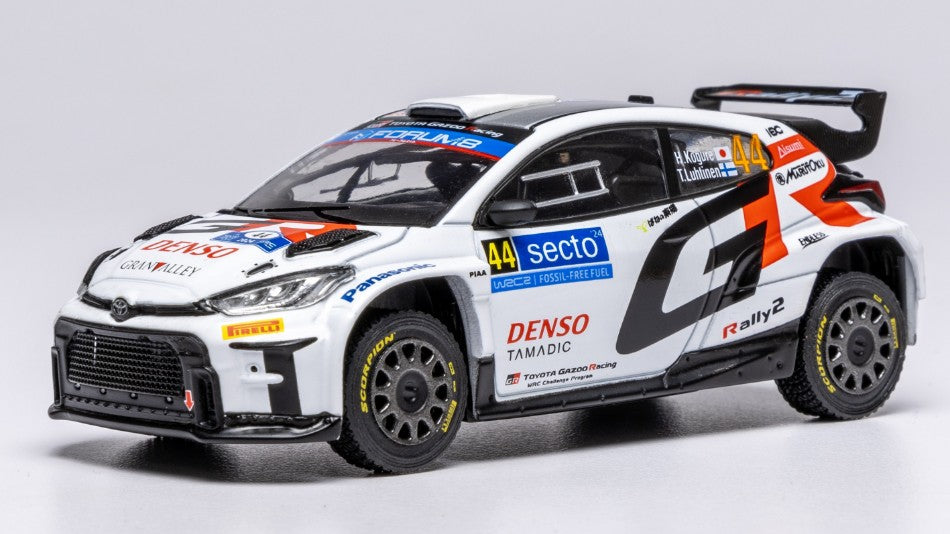 Toyota Gr Yaris N.1 RALLY2 Finland 2024 Kogure-luhtinen – Ixo Model 1:43